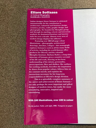 Ettore Sottsass: A Critical Biography by Barbara Radice (Hardcover, 1993) - Picture 5 of 8