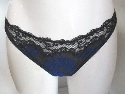 Andres Sarda Lingerie - POLA  Exclusiver String 3305452 BLUE  Gr. 42  (K13)