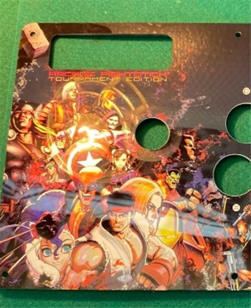 MARVEL VS CAPCOM 3 Arcade Fight Stick Cover Tournament Edition Used 2011 Japan - Image 4 of 4