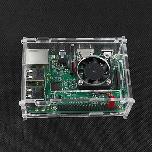 Raspberry Pi 3 B + Case with Fan and 3 Pcs Heatsink for Raspberry Pi Model B New - Image 3 of 4