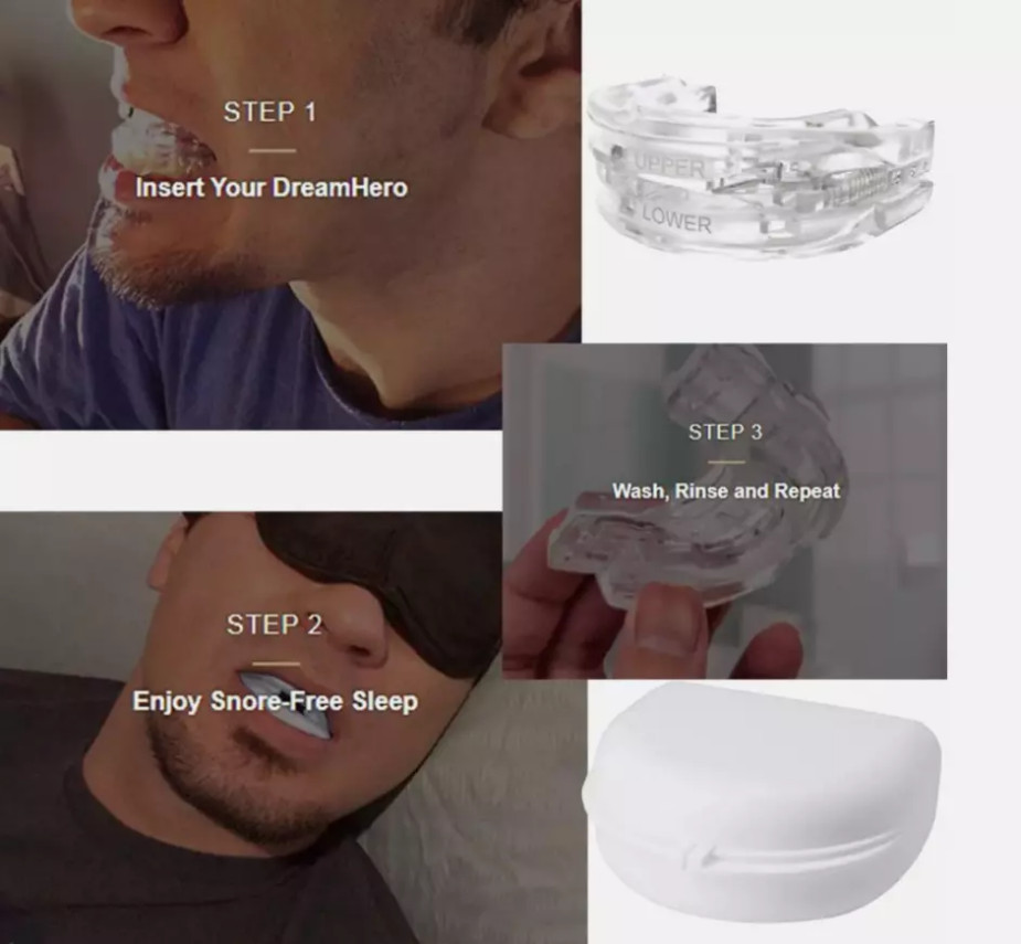 Anti Snoring Mouthpiece Device Comfortable Sleep Guard Anti Snore Pure Grind Aid