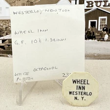 Waterloo, New York Wheel Inn G/F 10¢ Merchant Trade Token  ~SP1079