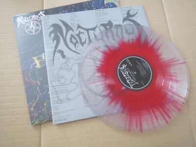 NOCTURNUS -THE KEY- AWESOME ULTRA RARE LTD EDITION SPLATTER VINYL LP EARACHE NEW