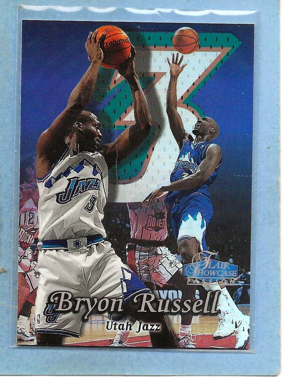 BRYON RUSSELL - 1998-99 Flair Showcase 