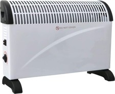 Electric Convector Heater With 3 Heat Settings Without 24-HR Timer Room Heating