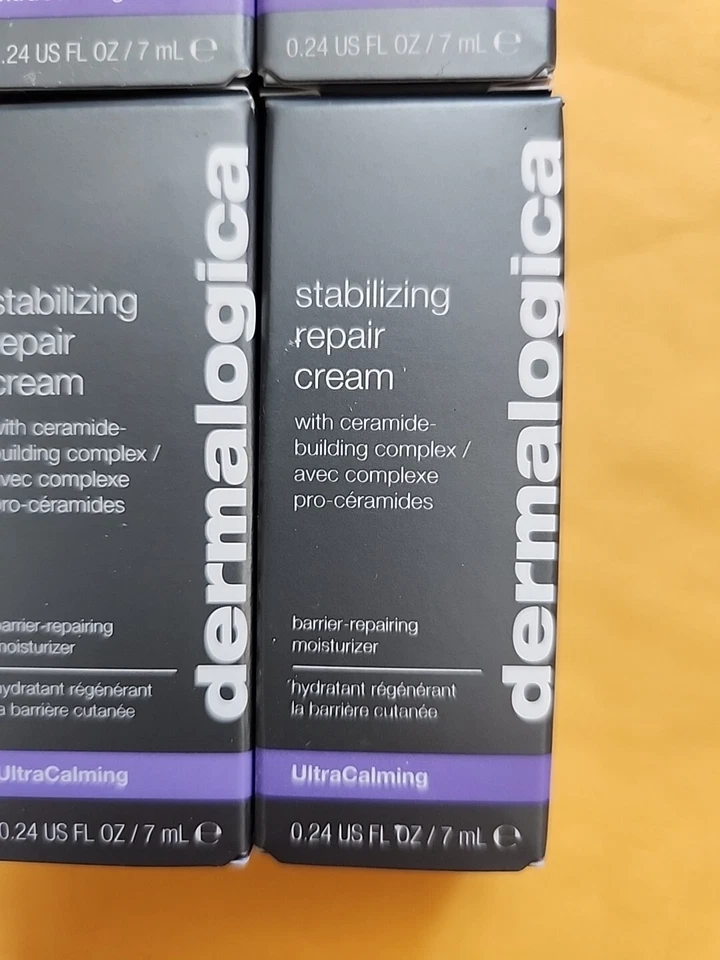 4x Crema Reparadora Estabilizante Dermalogica 0,24 oz/7 ml cada una nueva en caja Foto 2 de 4
