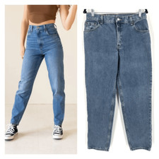 Vintage Levi's 550 Women's Relaxed Fit Tapered Leg Jeans Blue Denim Size 12