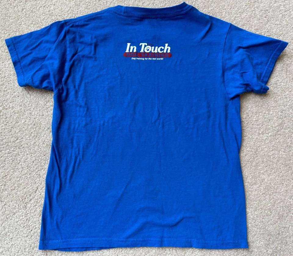 Green Bay Booyah Perro de Béisbol con Bate Camisa Azul Juvenil Pequeña - SUAVE Foto 3 de 4