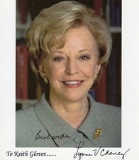 LYNNE CHENEY AUTOGRAPH, WIFE of Ex US VICE PRESIDENT DICK CHENEY