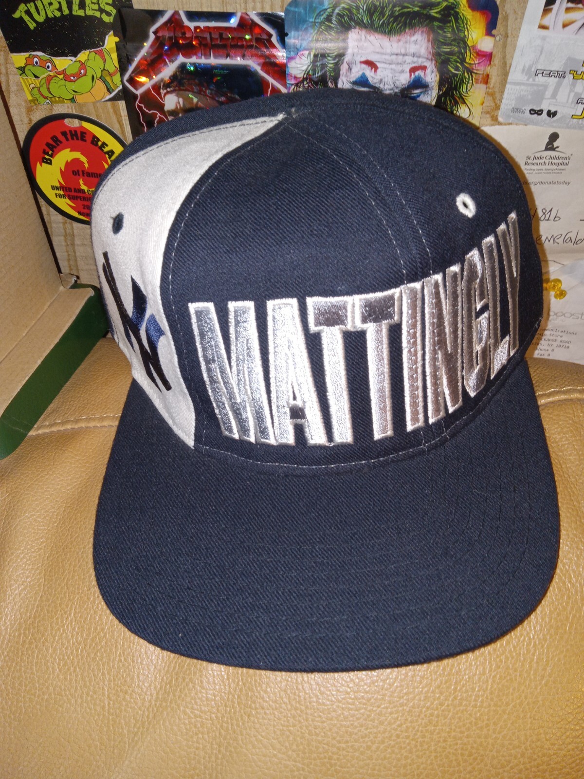 Vintage New York Yankees Don Mattingly Starter Snapback Cap
