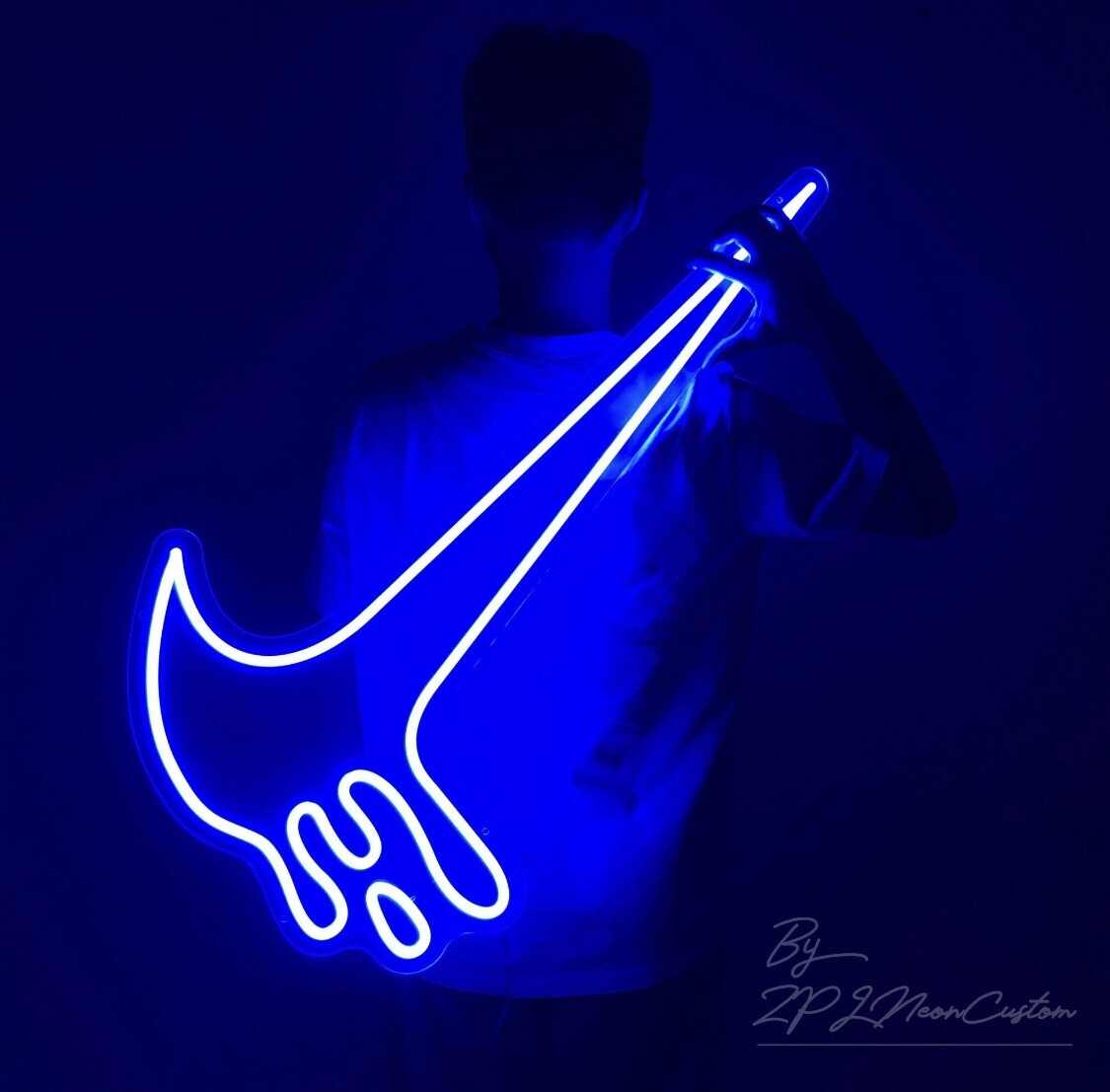 led neon nike