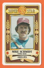 Mike Schmidt 1982 Perma-Graphics Credit Cards #150 - Philadelphia Phillies *S8*