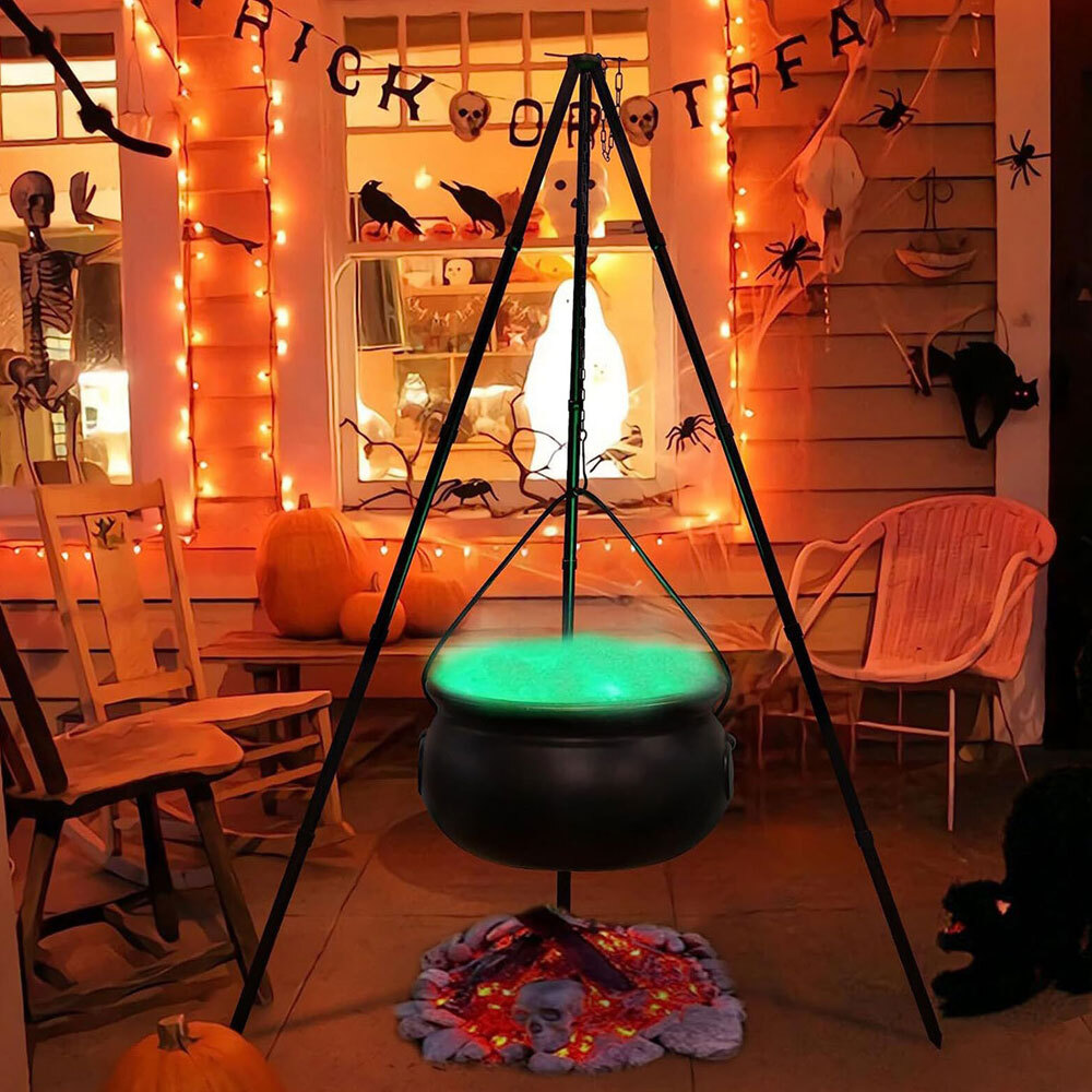 Witch's Cauldron Centerpiece