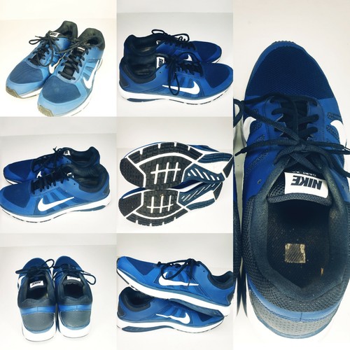 Men size 13 NIKE DART XII Blue/White walk running sport sneaker shoes  831532 | eBay