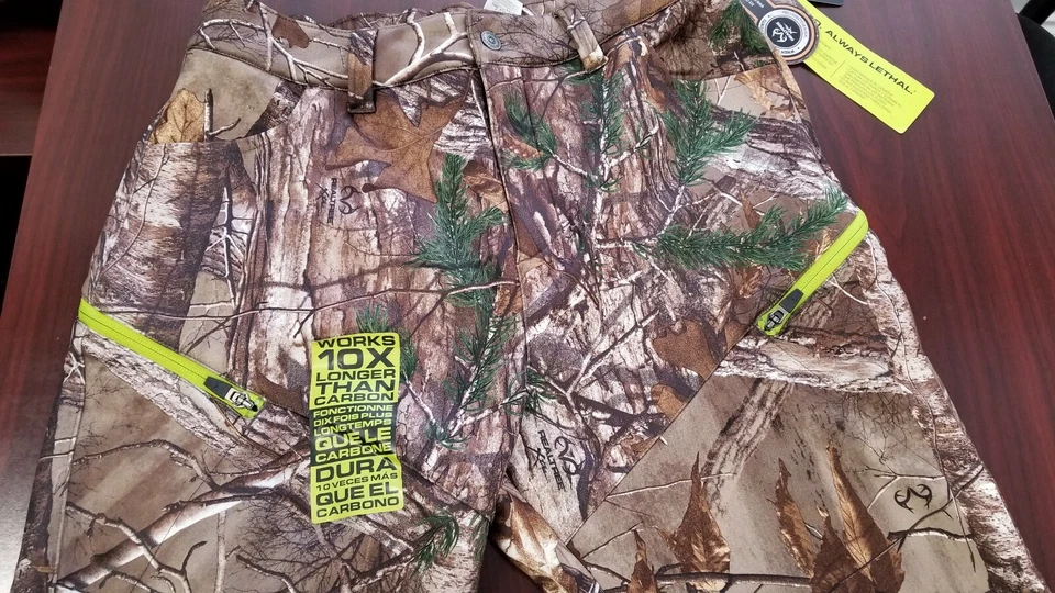 UA Under Armour Realtree Camo Scent Control Men's Fleece Hunting Pants ColdGear - Image 3 of 4