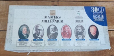 MASTERS OF THE MILLENIUM 30 CD Box DDD Classic Music COLLECTION Box Set 