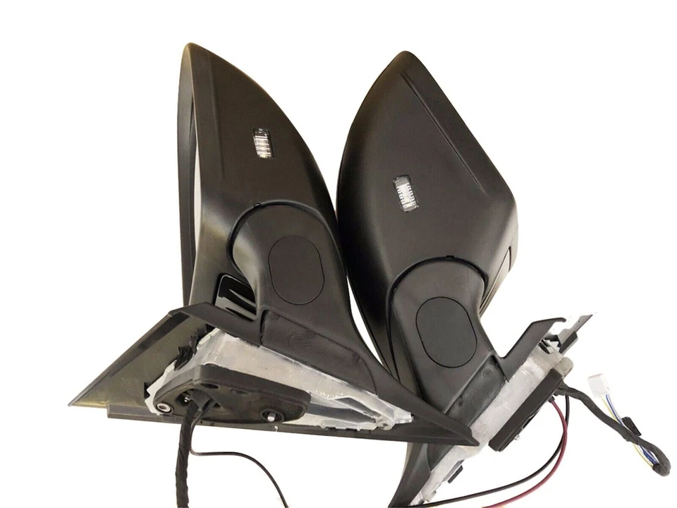 Пара автомобильных боковых дверных зеркал для Mercedes Benz класса C 180 C260 C300 W205 черные - Изображение 3 из 4