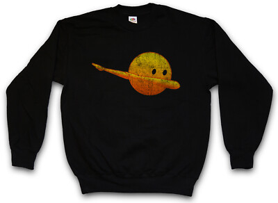 DAB SMILE SWEATSHIRT PULLOVER Smile Emoticon DJ MC Disco Club Clubbing Party
