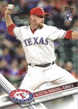 2017 Topps Update #US49 Austin Bibens-Dirkx - Texas Rangers RC MLB Baseball Card