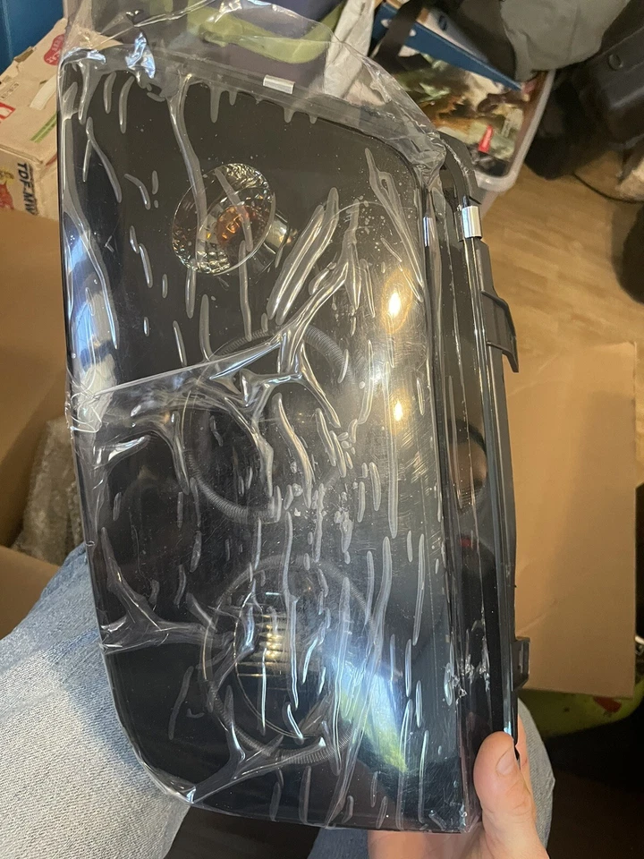 Faros proyectores halo de humo/negro Volkswagen Jetta 99-05 con LED de estacionamiento Foto 3 de 4