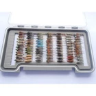 84 River Nymph Flies, 84 Mixed Flies, Boxed Set, Fly Fishing