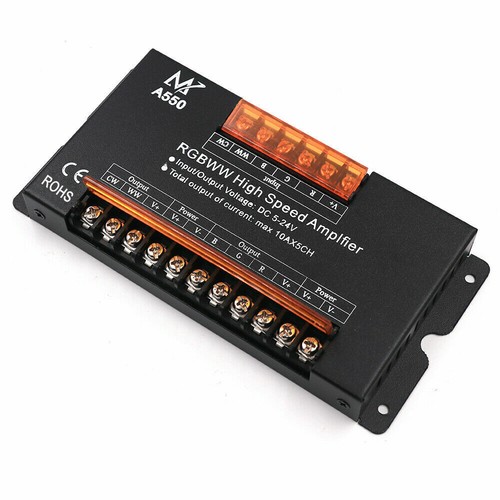 Wifi controller RGB+CCT RGB RGBW RGBWW LED Strip High Speed 50A Signal Amplifie - Picture 10 of 16