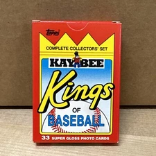 1990 TOPPS Kaybee Kings Of Baseball - NOLAN RYAN Box 146