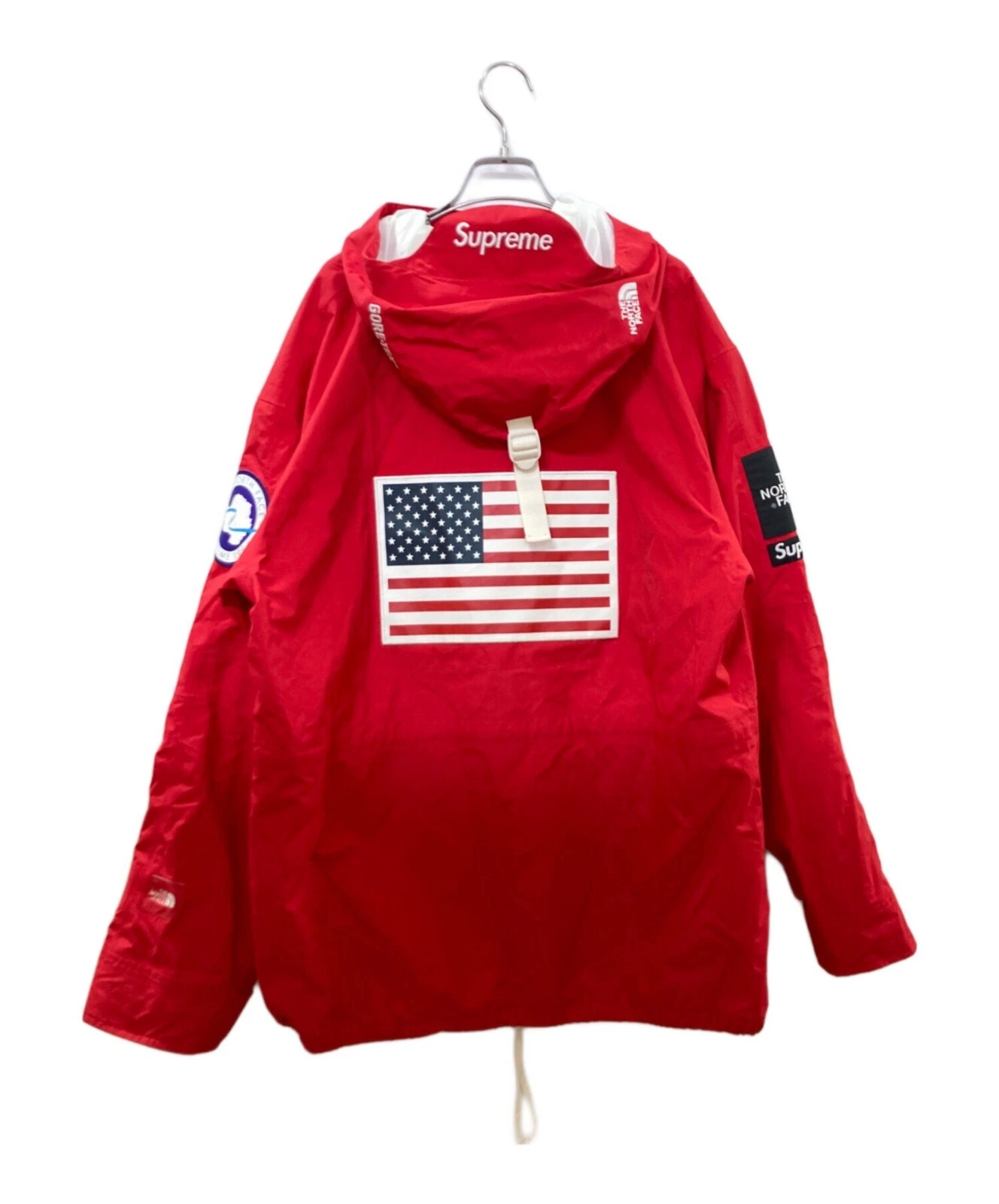 Pull rouge Supreme The North Face Trans Antarctica Expedition taille L