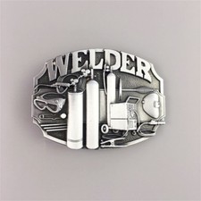 Vintage Welder Trades Tradesman Belt Buckle Gurtelschnalle also Stock in US
