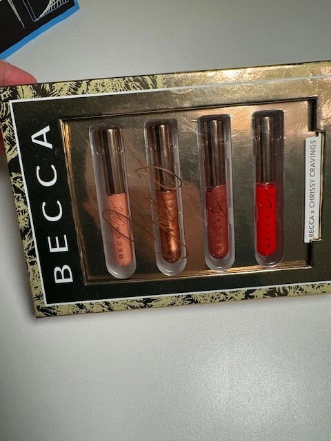 Becca x Chrissy Cravings Lip Icing Glow Glass Kit