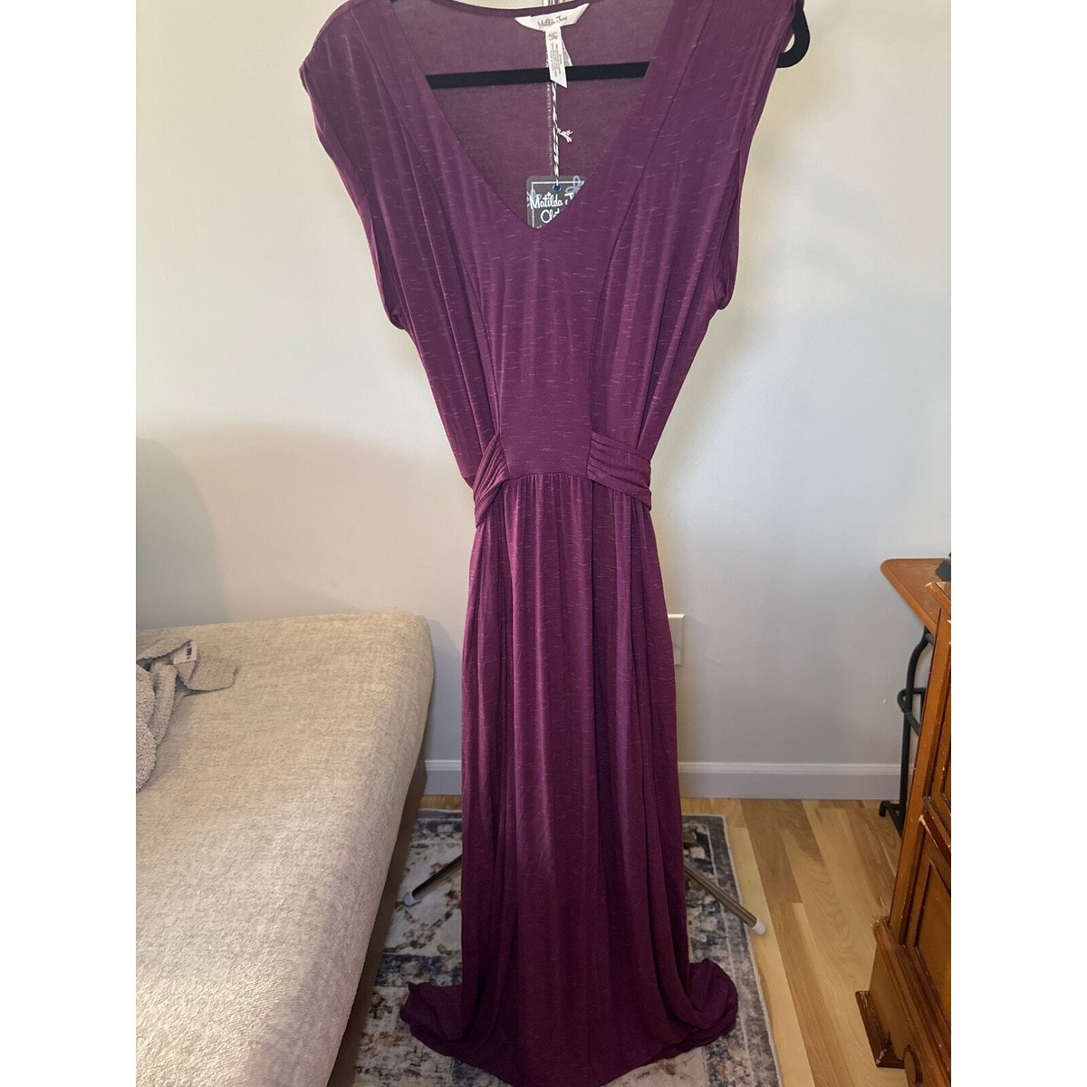 matilda jane womens maxi dress Matilda Jane | Dresses | Matilda Jane Floral Maxi Dress Women Size M Blue  Pink Vneck Tie Back Pockets