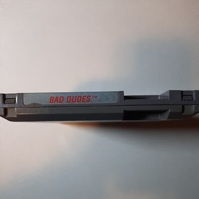 Bad Dudes Nintendo NES Game Cartridge