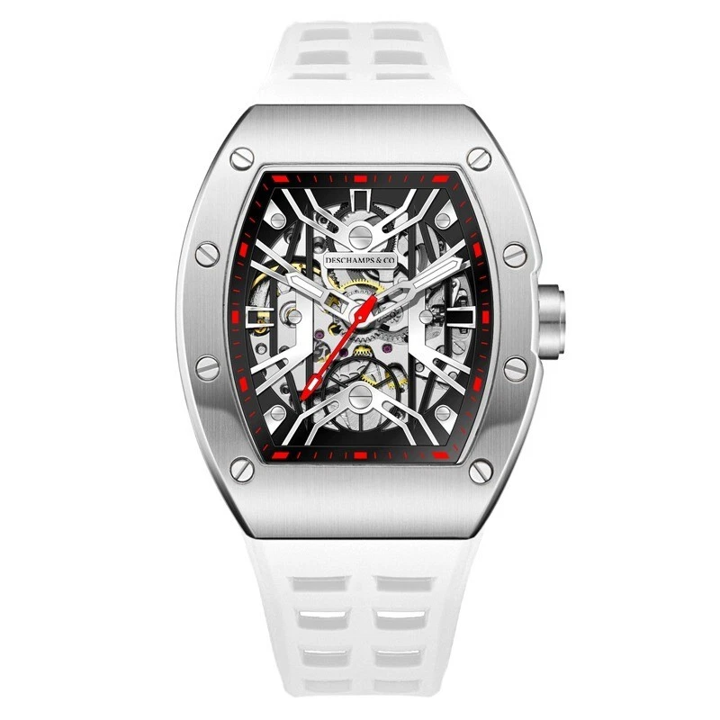Automatic watch rubber strap new arrivals