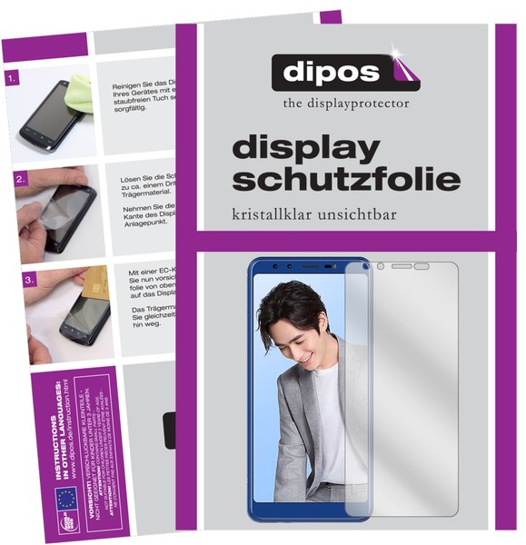 6X Schutzfolie FüR Lenovo K5S Klar Displayschutzfolie Folie Display Schutz Dipos-image