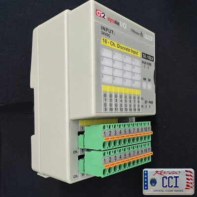 CANopen and Modbus I/O Module 16 Opto-Isolated Digital Inputs, ASCON DI-16LV