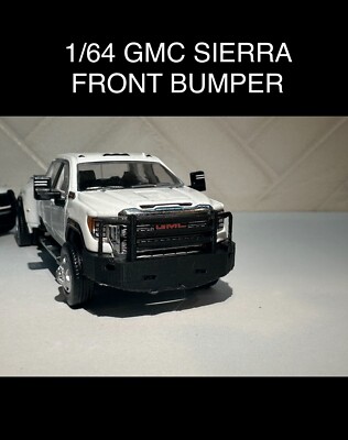 1/64 FRONT BUMPER RANCHHAND WRAPAROUND FOR GMC SIERRA GREENLIGHT KARSON CUSTOM