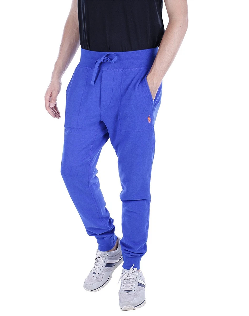 Polo Ralph Lauren Men's XS XSMALL Fleece Pants Pacific Royal Blue SWEATPANTS