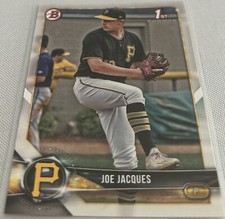 2018 Bowman Draft Baseball Joe Jacques Pittsburgh Pirates 1st Bowman #BD-24