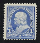 CKStamps: US Stamps Collection Scott#246 1c Franklin Mint H OG