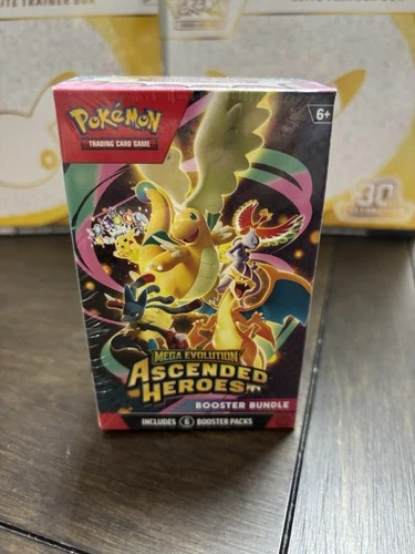 Pokemon Ascended Heroes Booster Bundle Sealed e