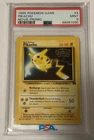 1999 POKEMON GAME MOVIE MOVIE PROMO #4 PIKACHU PSA 9