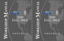 2009 Ford Edge Mkx Factory Shop Service Manual