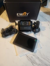 Eway Wireless Magnetic Rear View Backup Camera & LCD Monitor