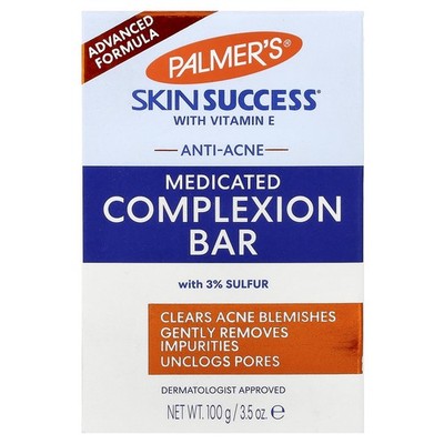 Skin Success  with Vitamin E, Anti-Acne Medicated Complexion Bar Soap, 3.5 oz