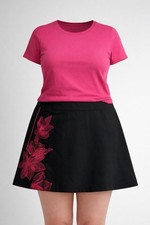 Adidas Climacool Women s Athletic Golf Tennis Skirt Dry Fit Skirt Size 12 Black