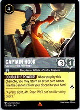 The First Chapter 173/204 Captain Hook Disney Lorcana