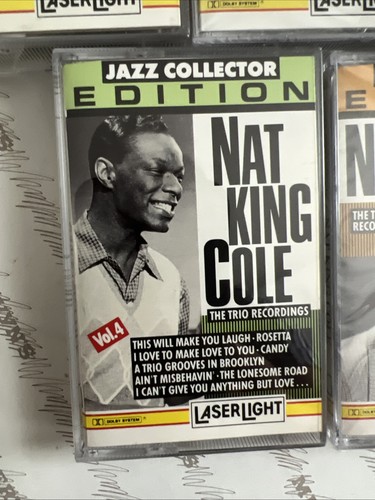 The Jazz Collector Edition: Nat King Cole - Cassette Complete Set -2,3,5 Sealed - Picture 5 of 12