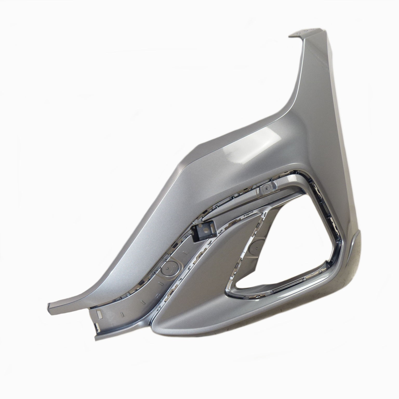 VW Arteon 3H R-Line 2020- Front Left Bumper Cover LB7S silver