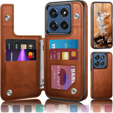 Designed for Moto G Stylus 2025/Stylus 2026 Case Wallet with Card Holder, Magne