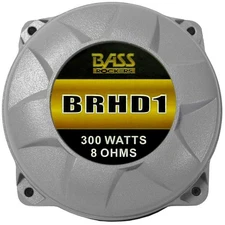 Bass Rockers 300W Compression Horn Driver Screw-On 1" Throat (BRHD1) 150W RMS...